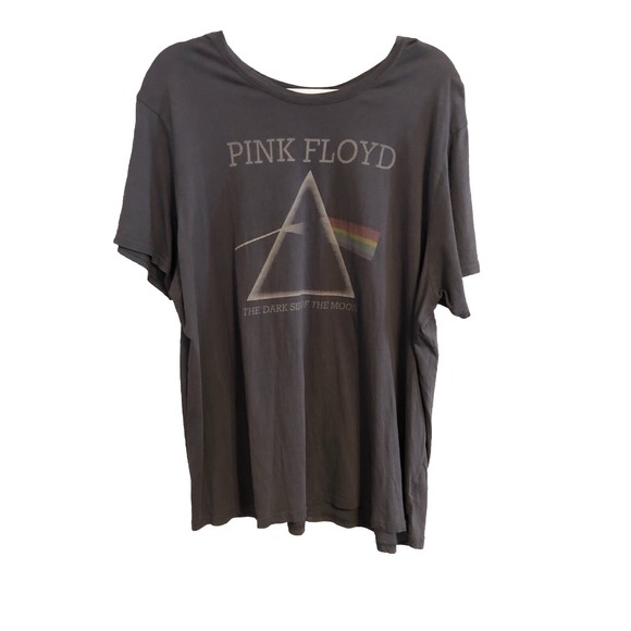 Pink Floyd Tops - Pink Floyd Tshirt Womens XXL The Dark Side of The‎ Moon Retro Gray Cotton Top